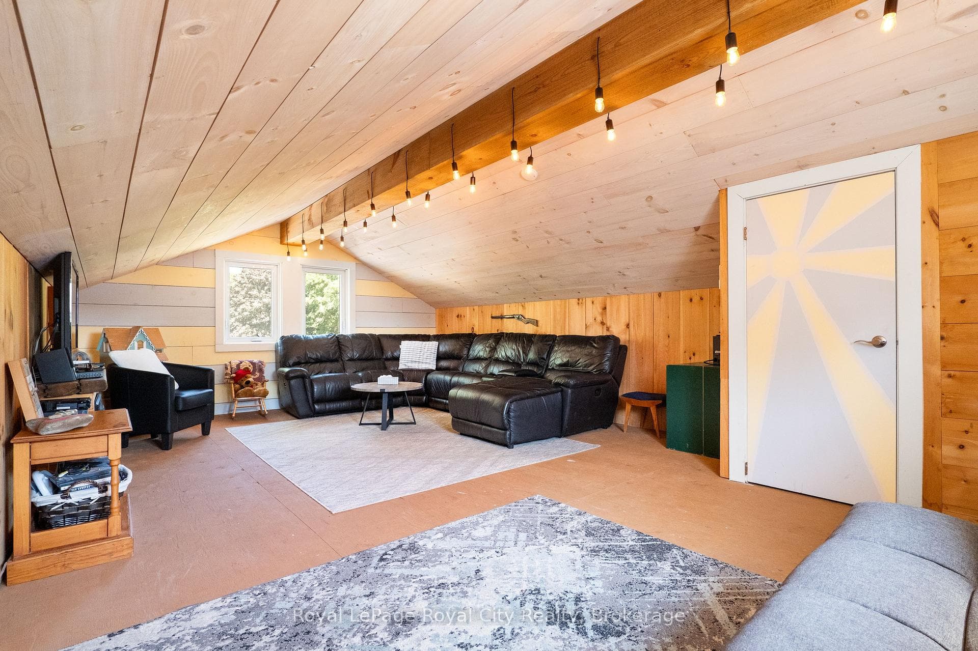 Finished Loft Above Garage