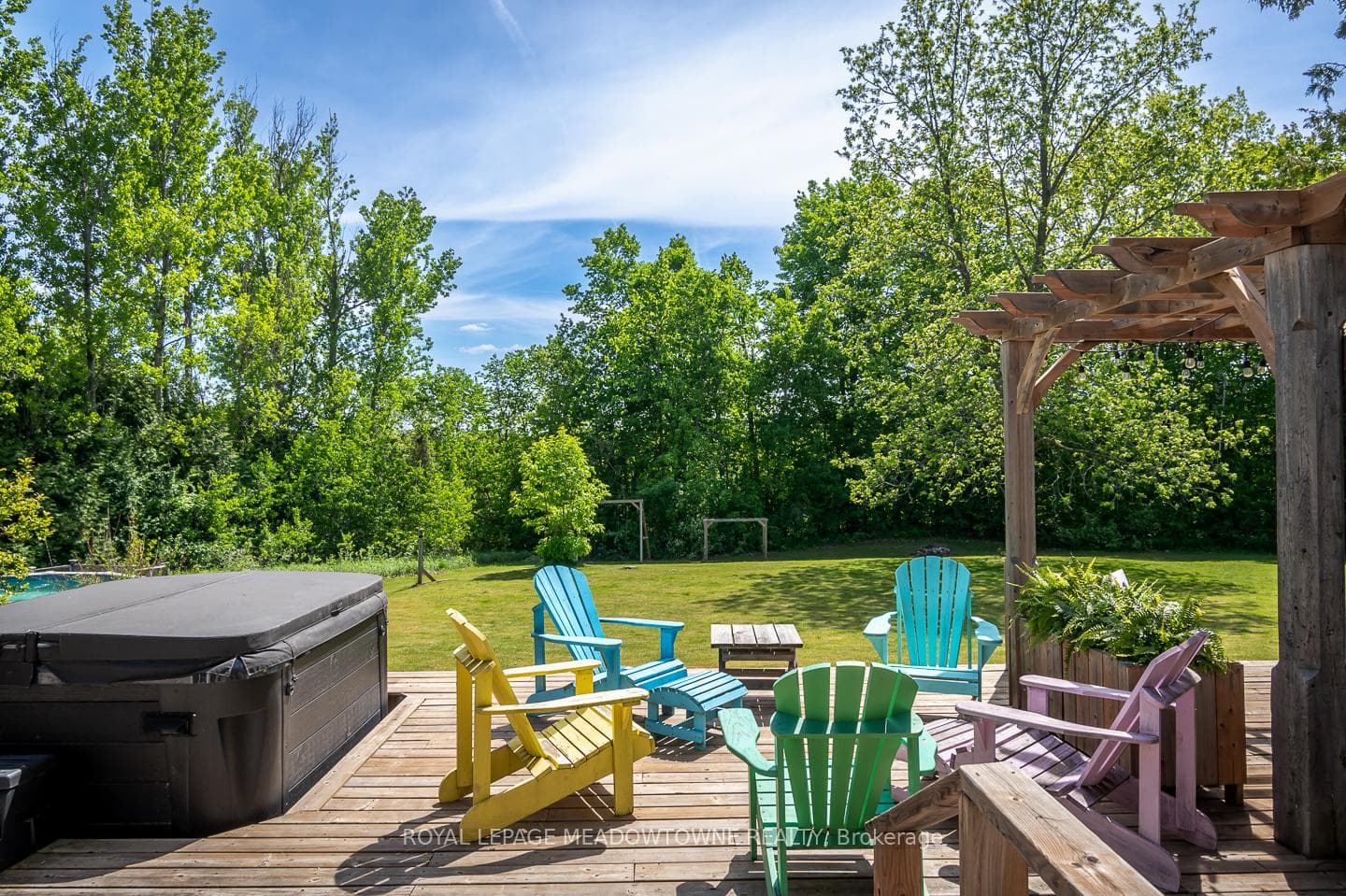Soak in the hot tub - peaceful tranquility
