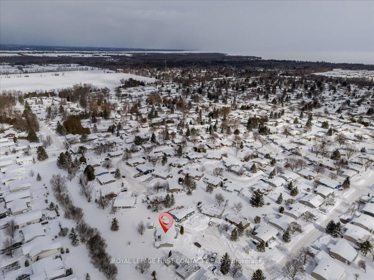 Proximity to lake Simcoe