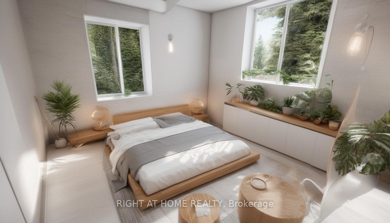 AI generated bedroom.