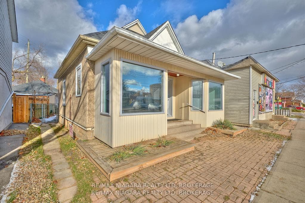 commercial store front , with residential space.