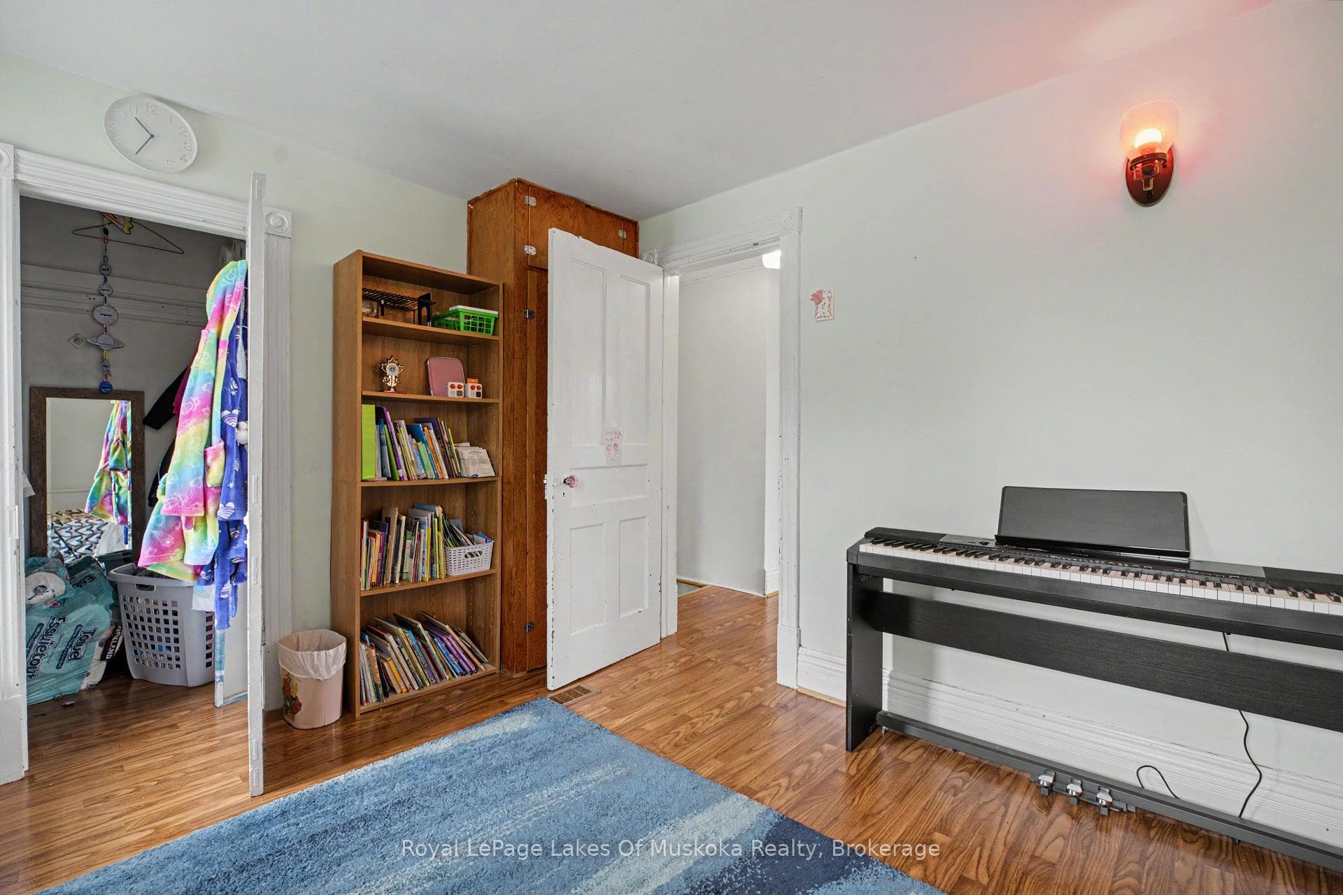 Bedroom 1, with walk in closet
