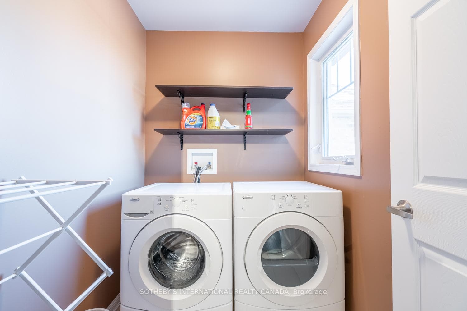 bedroom level laundry