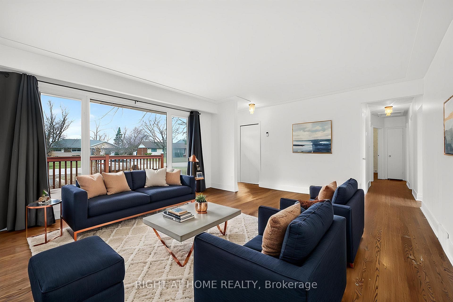 Living Room Furnished Using AI