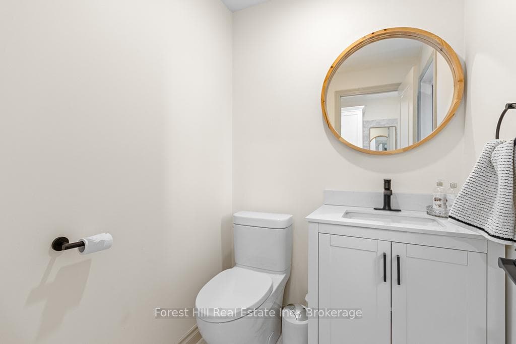 Powder room in Mudroom