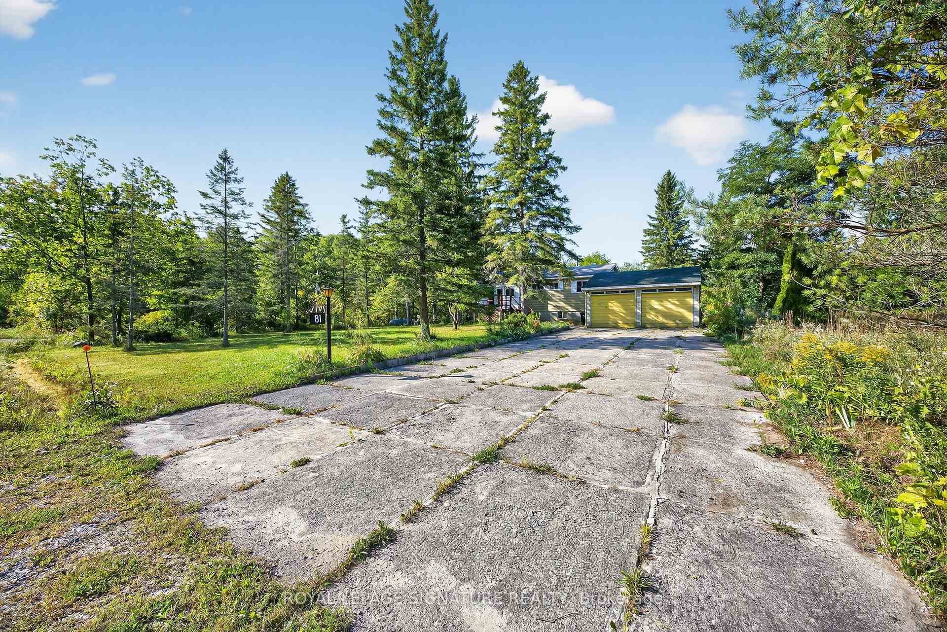Private Double Driveway