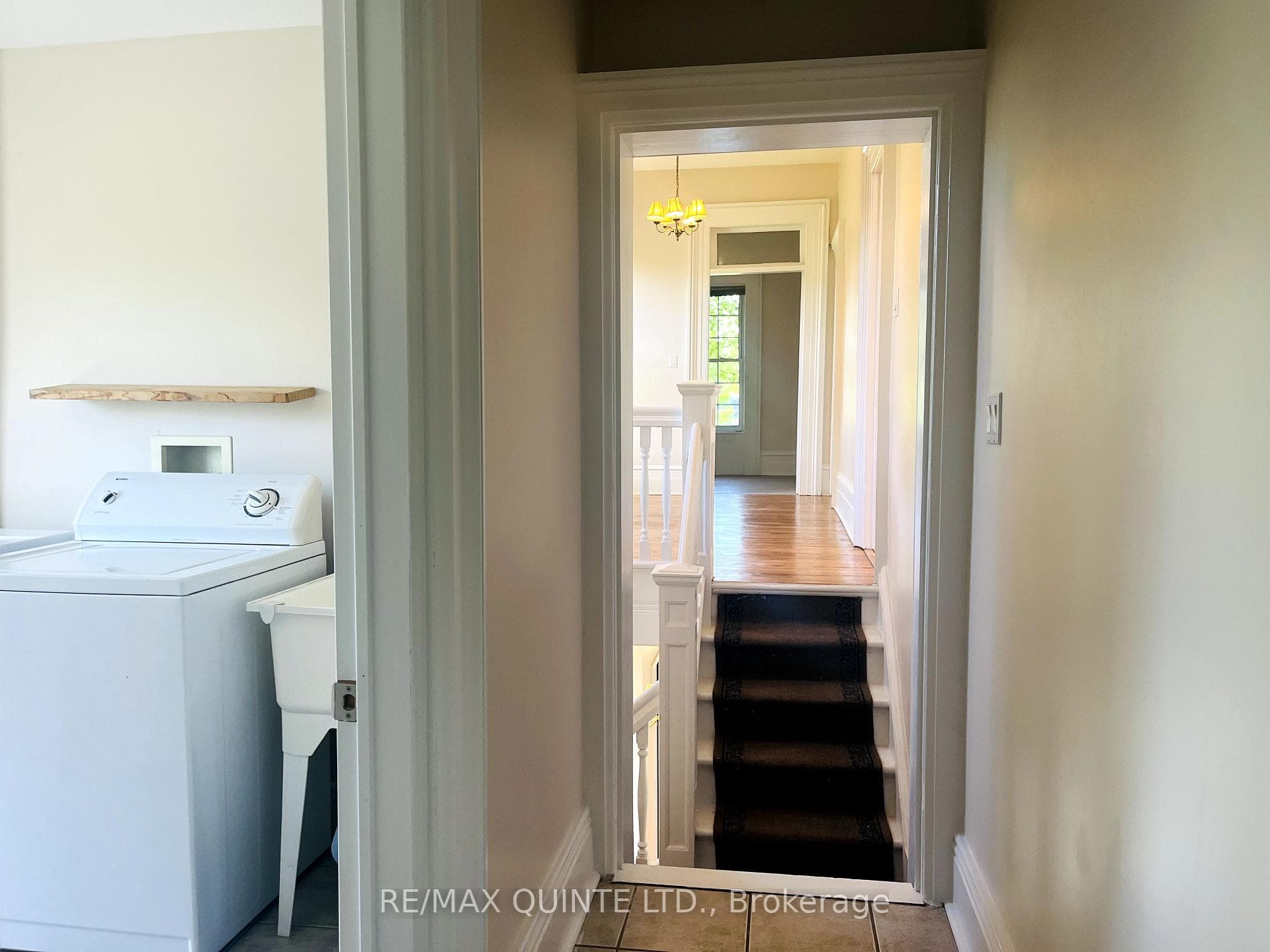 Hall to Bath and laundry