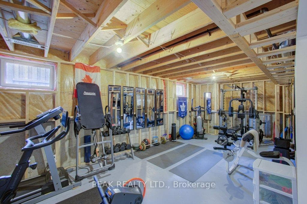 Gym could be finished as another bedroom