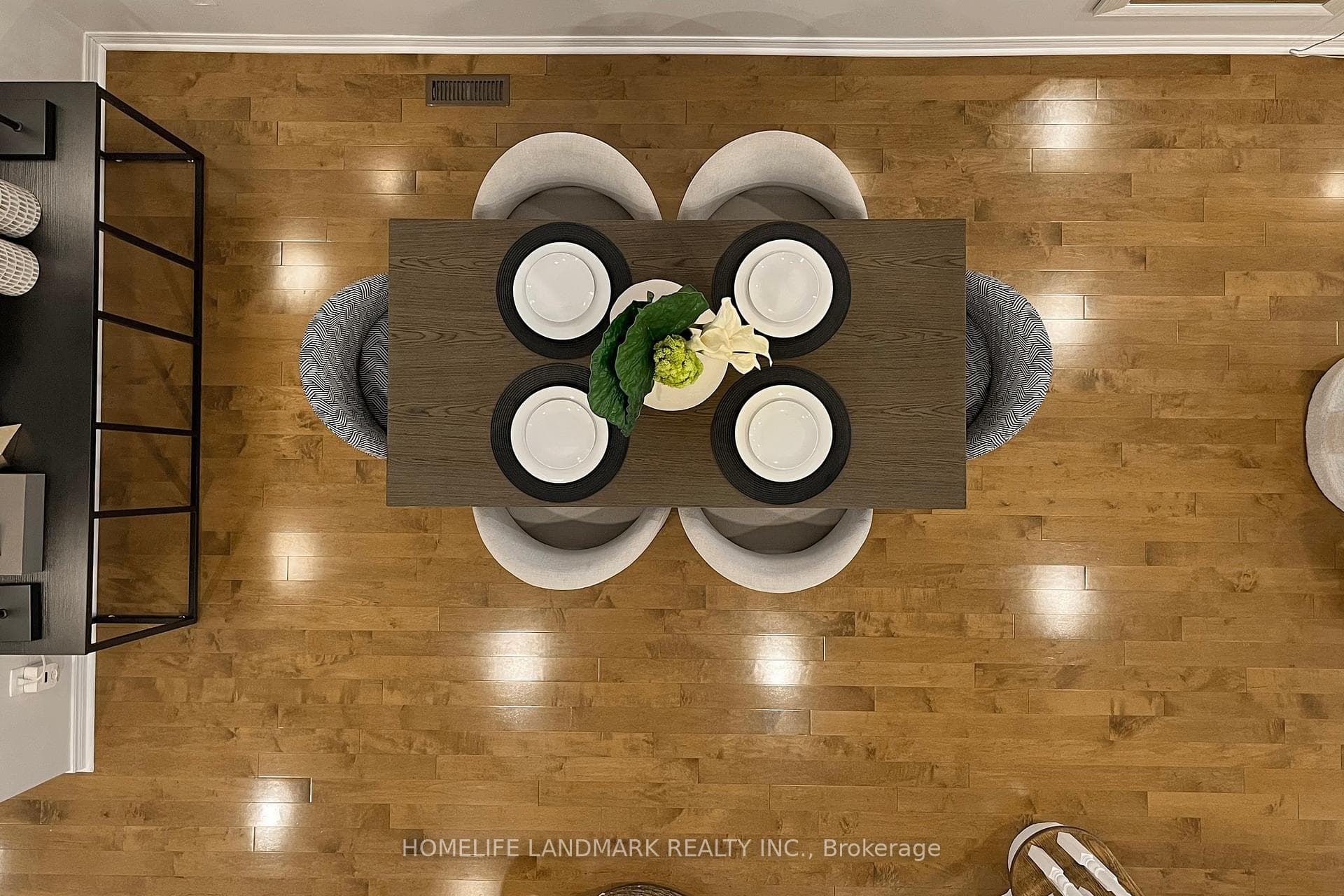 Dinning Room With 17 Ft Ceiling