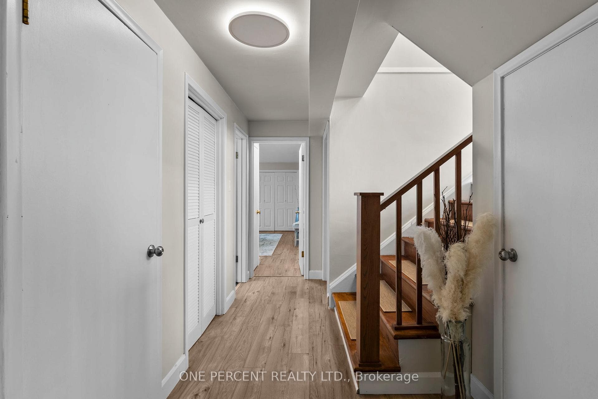 All new light fixtures and paint throughout home