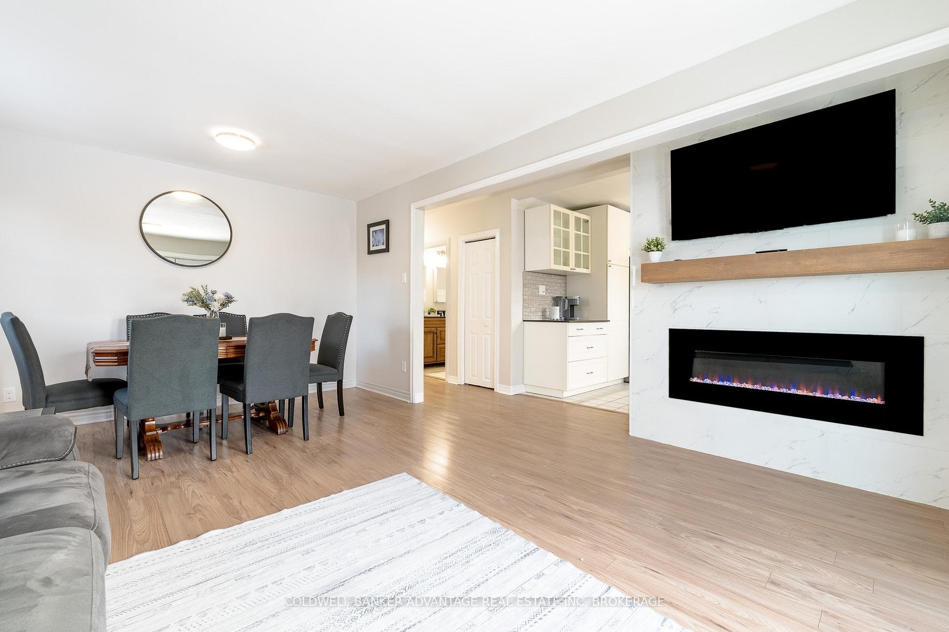 Living/Dining Area to Kitchen