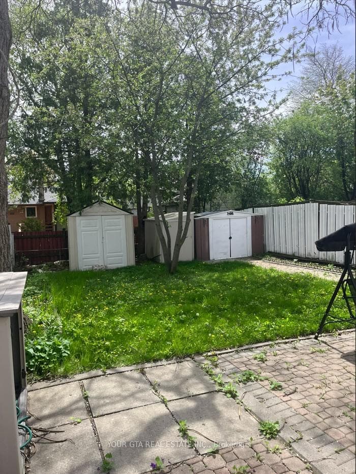 Shared backyard
