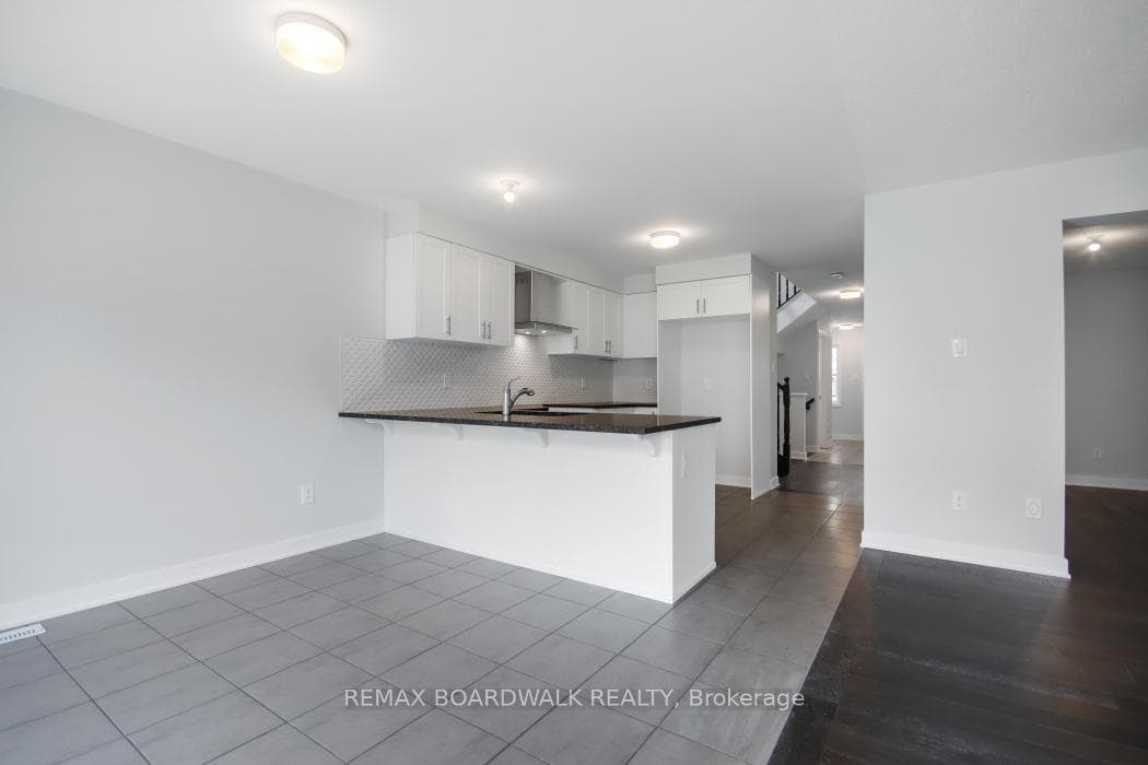 Looking into kitchen