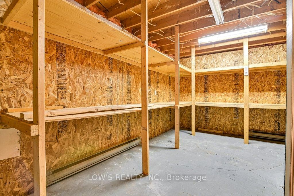 Lower Level Storage