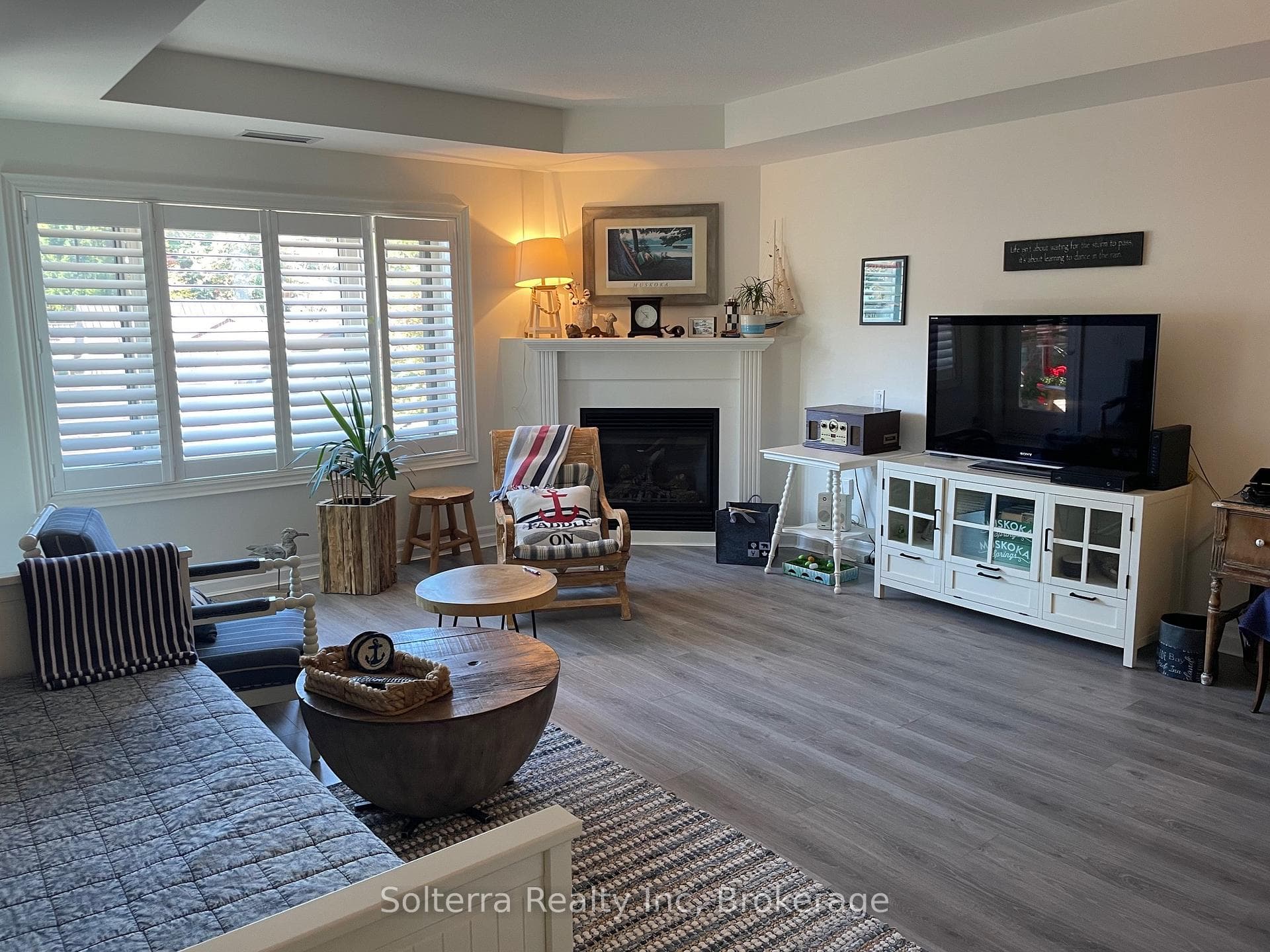 Living Room Fire Place