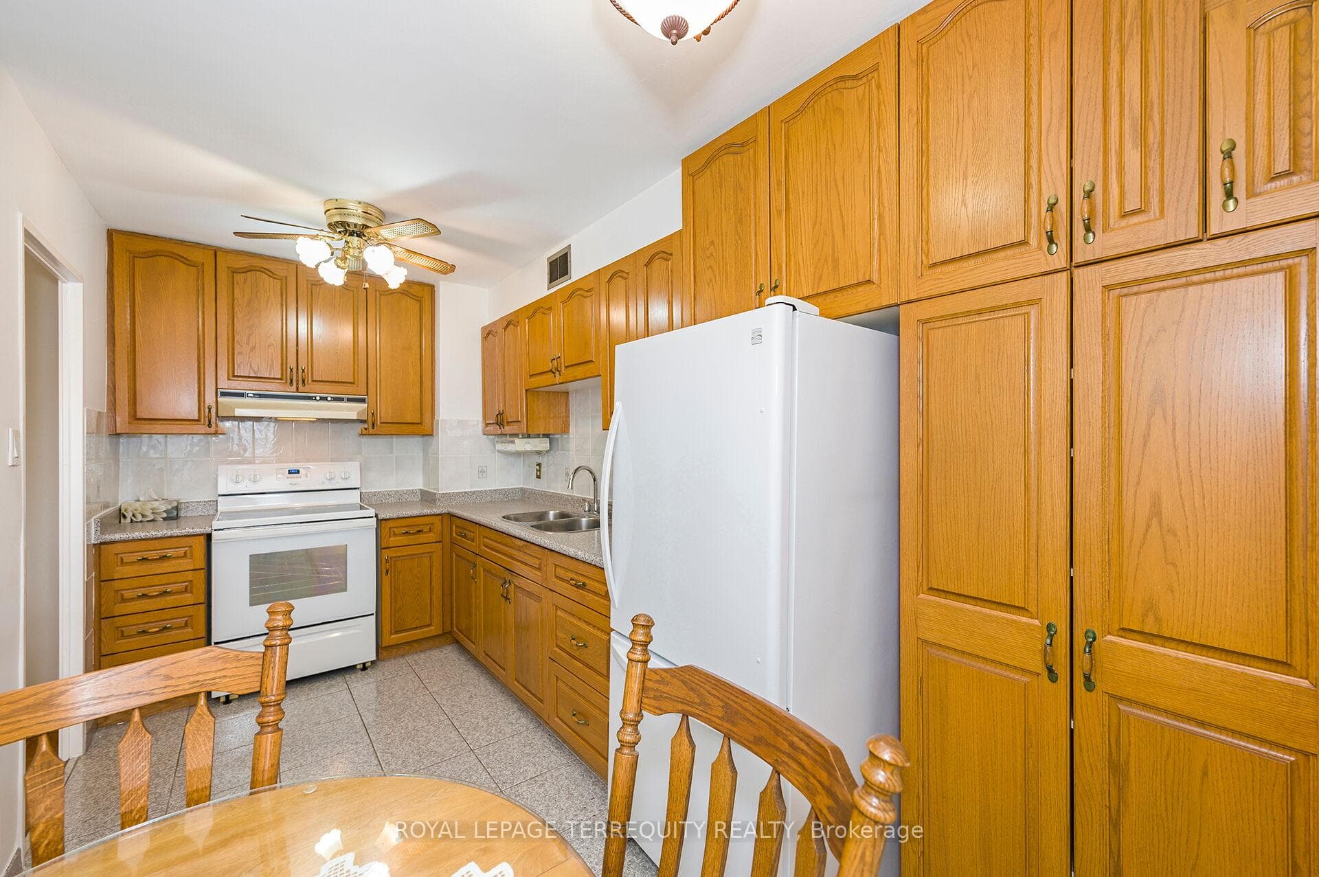 Plenty of Storage in the Updated Kitchen