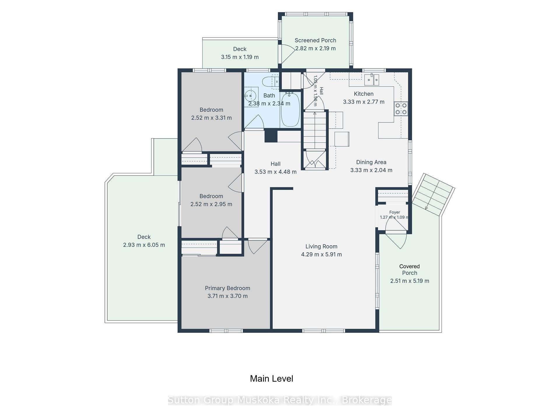 Main Level Floor Plan