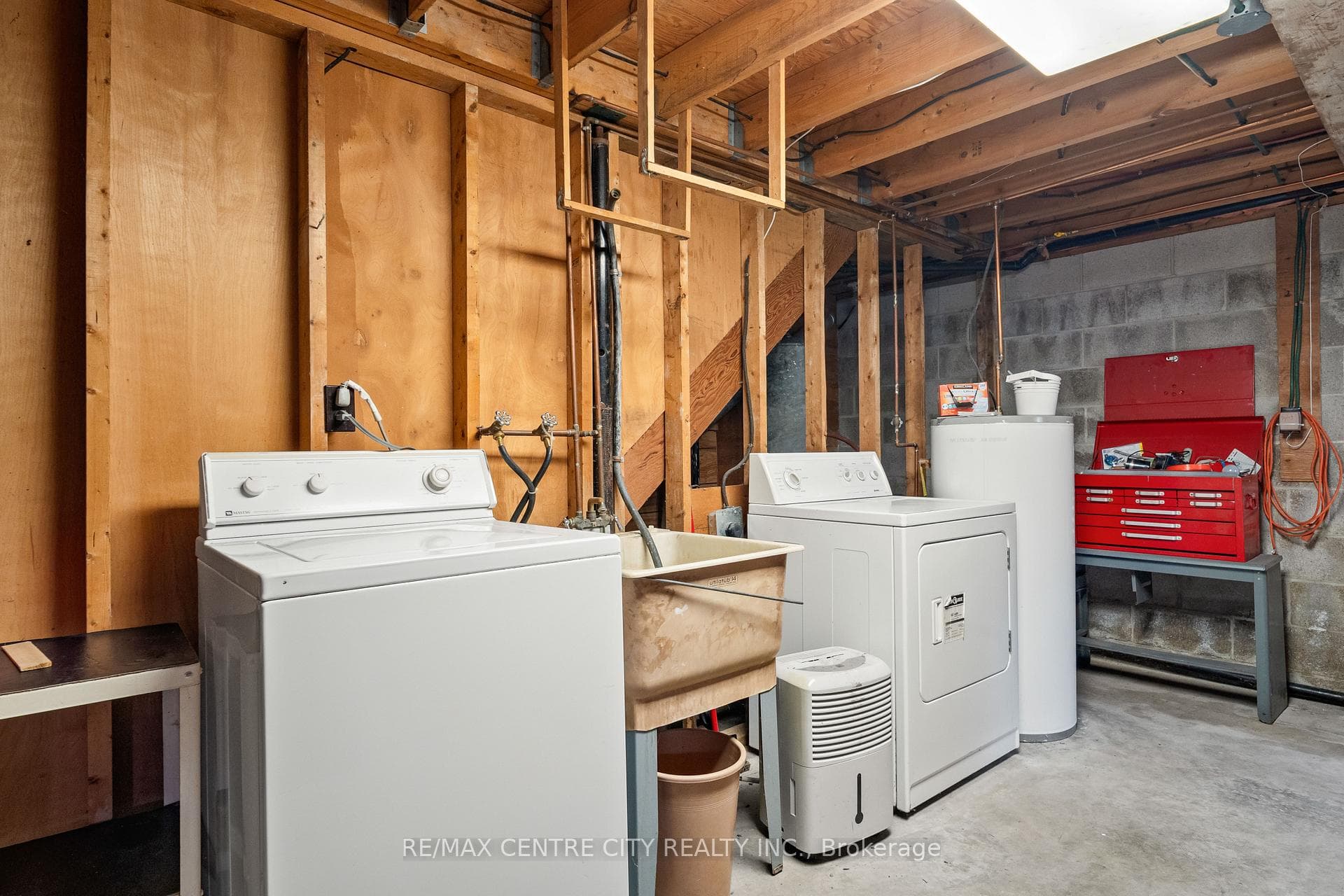 Basement Laundry Area
