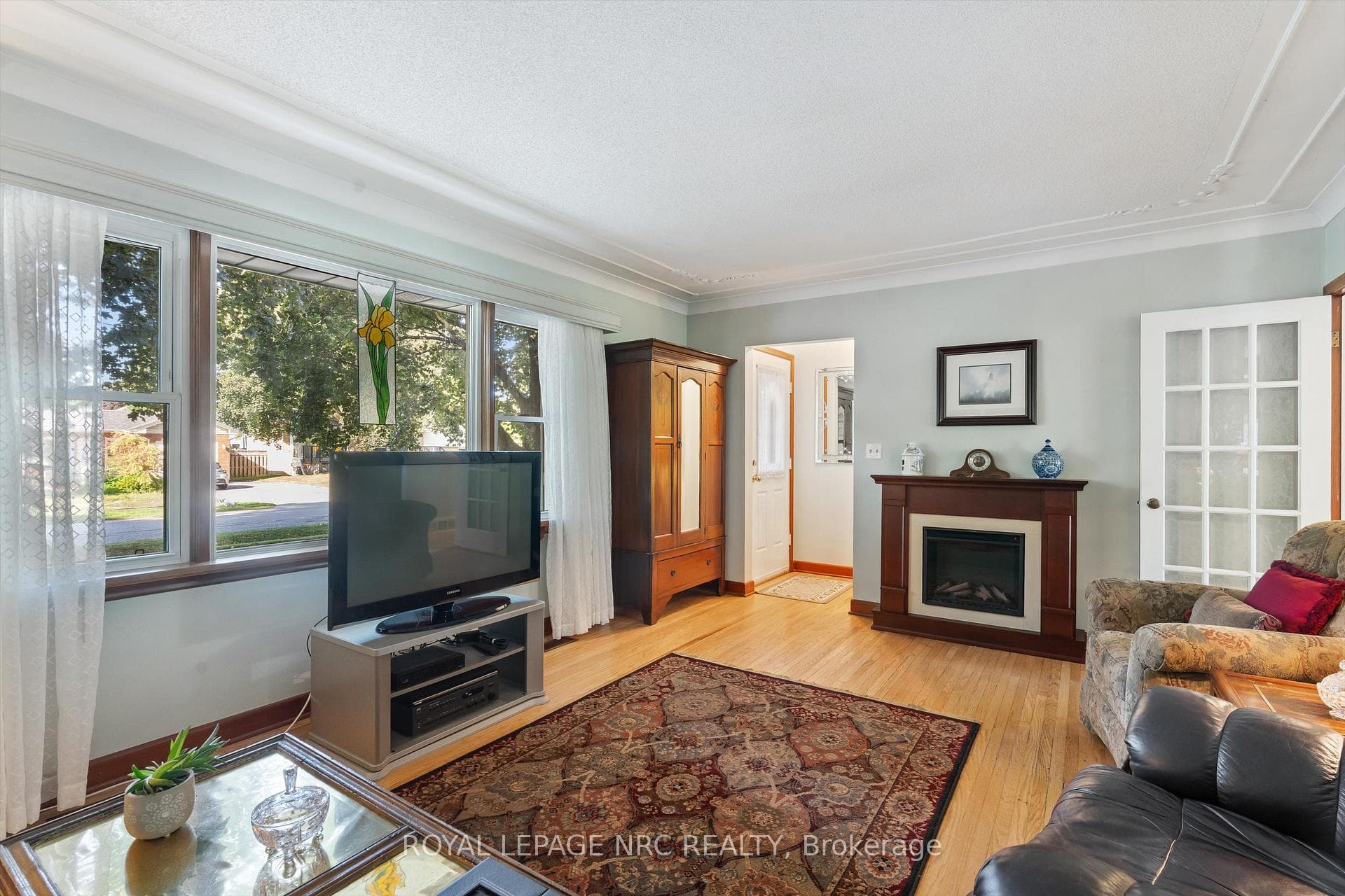 Front entrance off the living room.