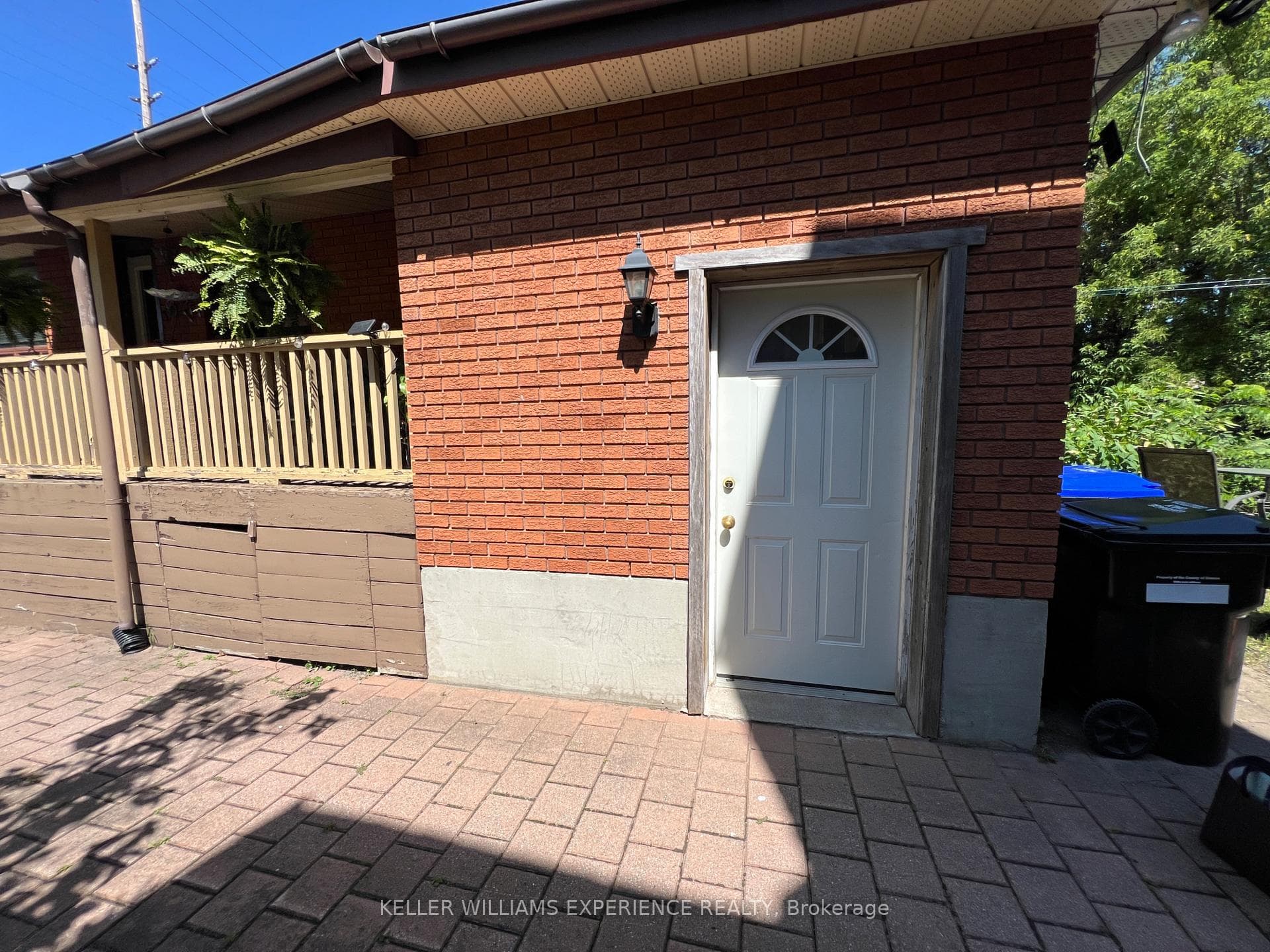Separate entrance
