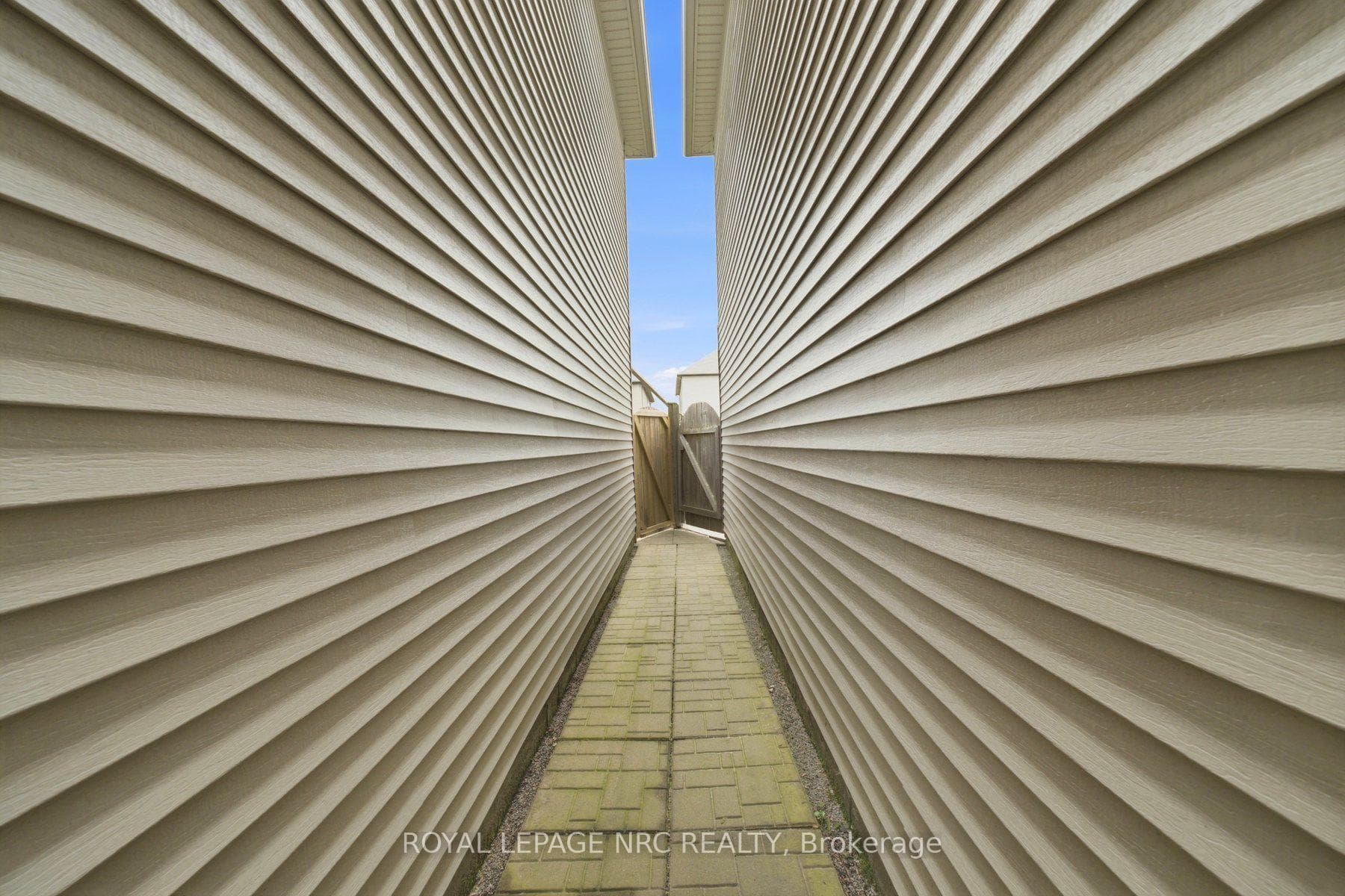 Breezeway from garage to backyard
