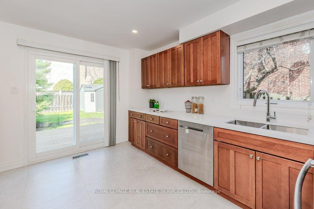 Updated Kitchen with Direct Access to the Deck