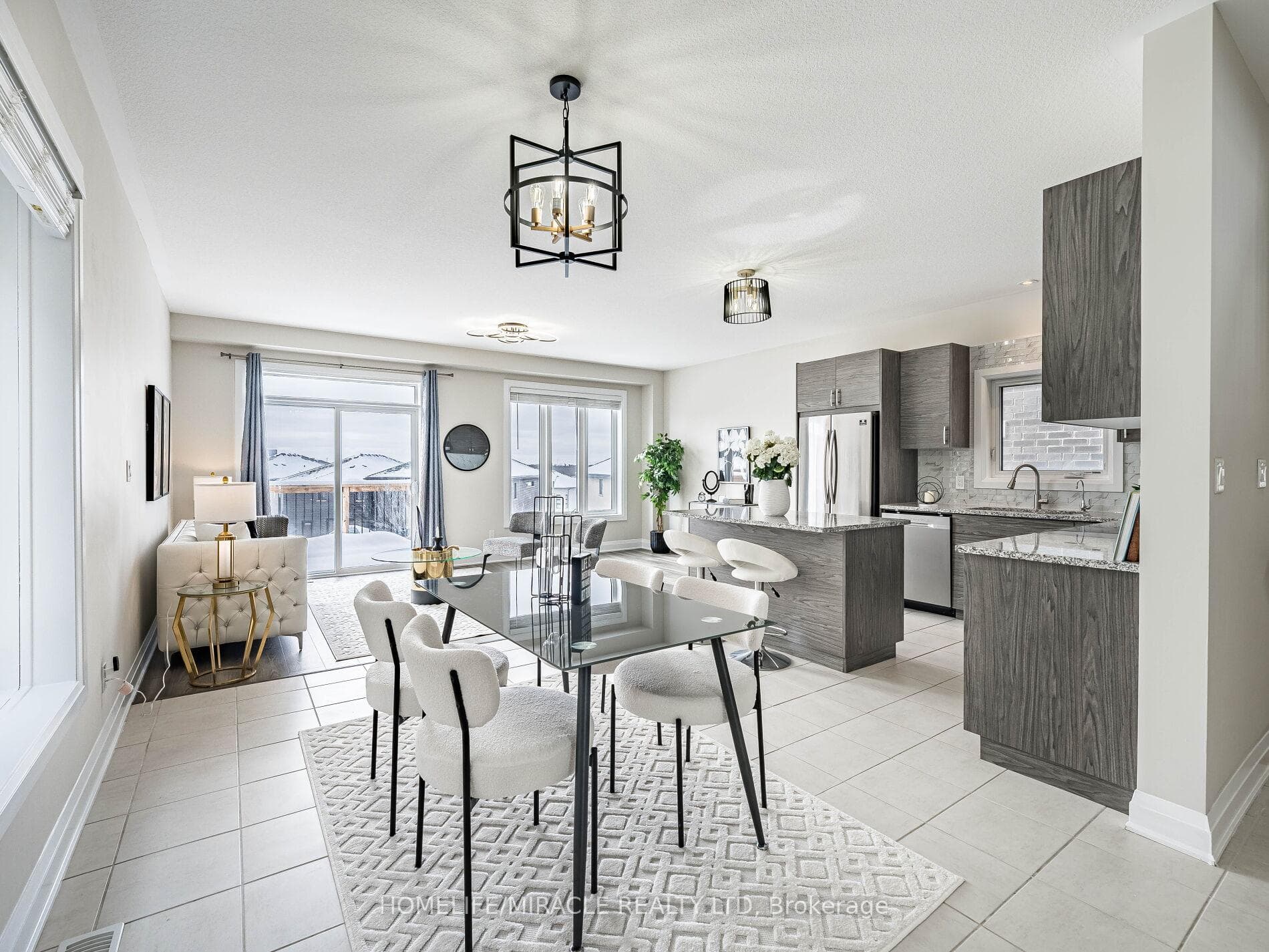 Dining Area open to Kitchen