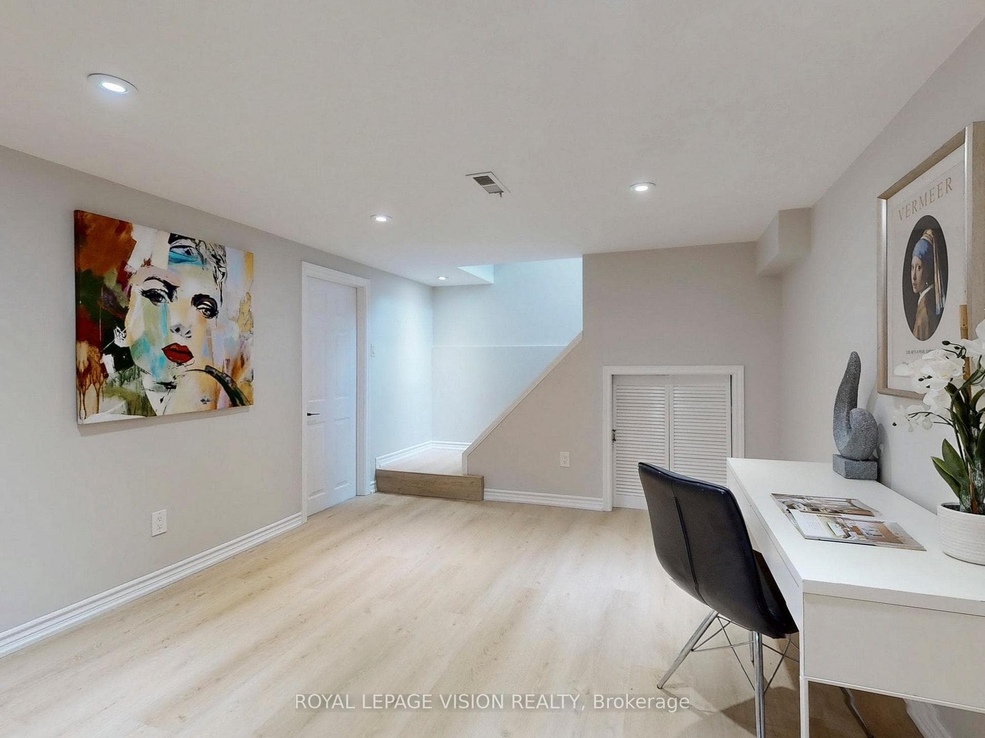 Basement Office/Family/Entertainment Area