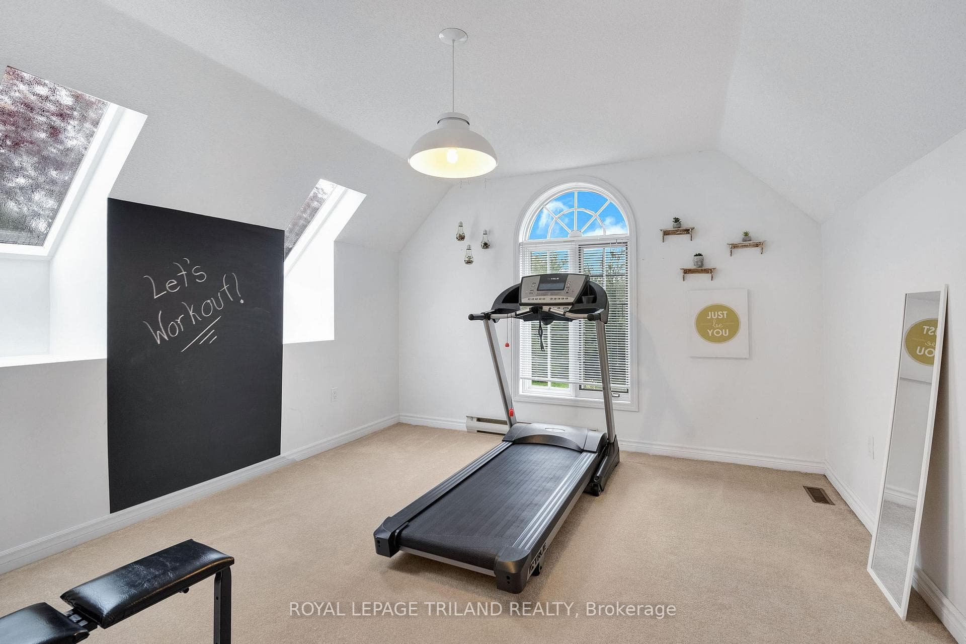 Bonus Room (used as gym)