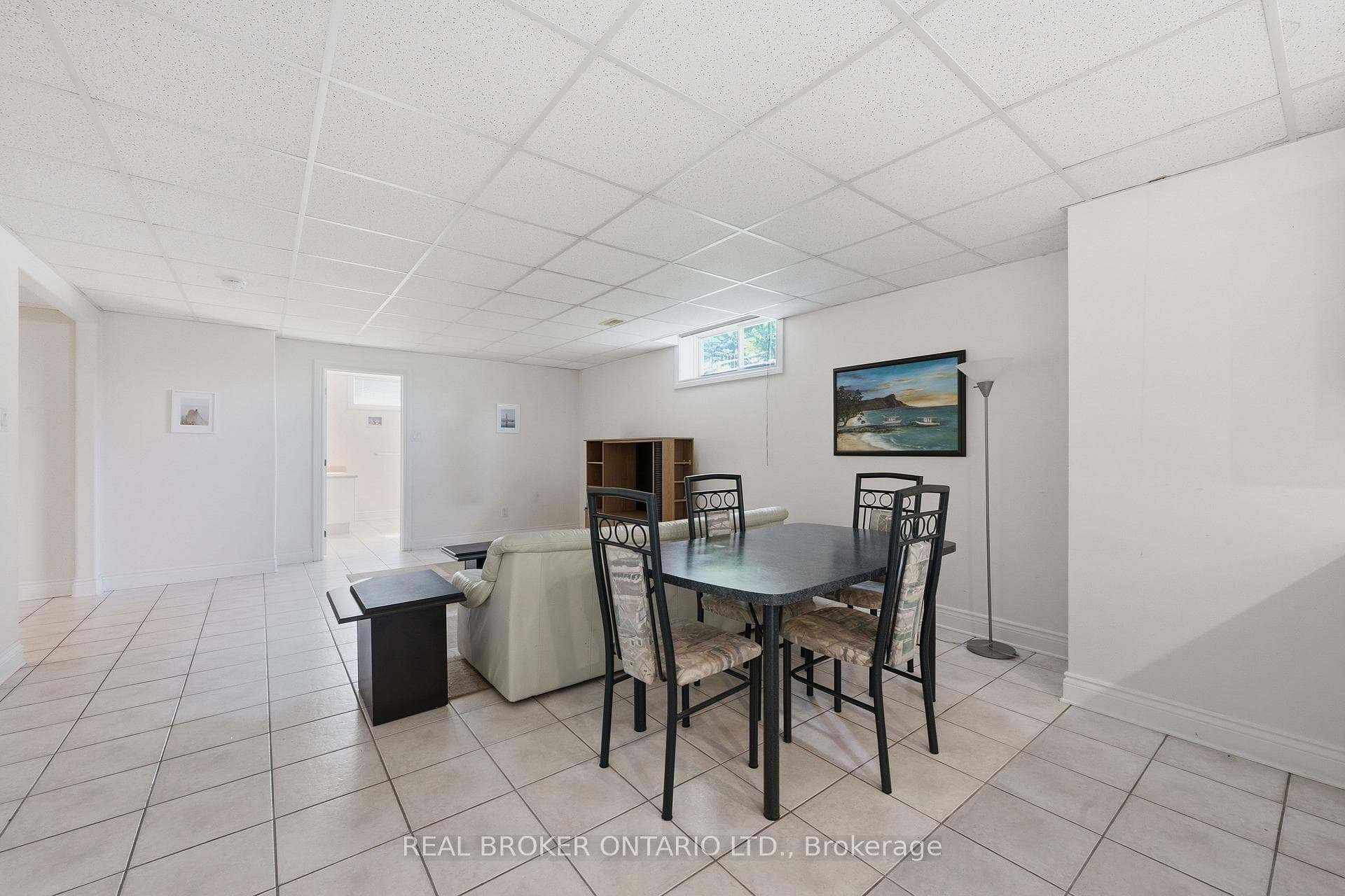 Basement/in-law suite dining area