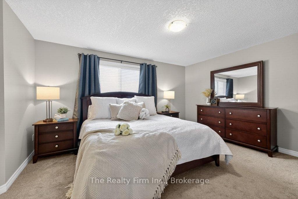 Luxurious Primary bedroom on upper level