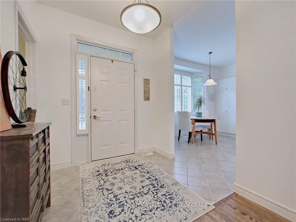 Spacious foyer.